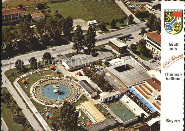 Bad Fuessing Thermal Heilbad Schwefeltherme Fliegeraufnahme