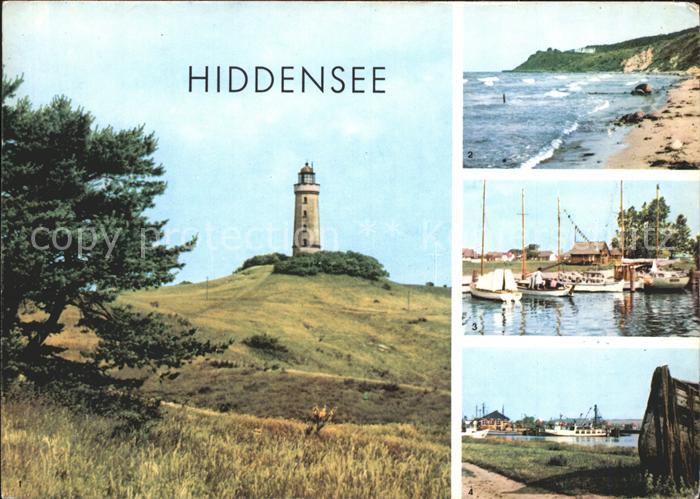 Insel Hiddensee Kloster Leuchtturm Strand Neuendorf Vitte