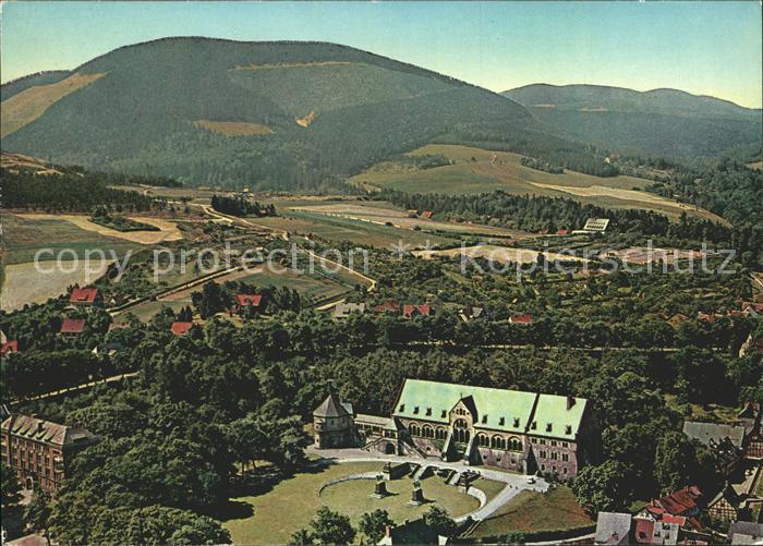 GOSLAR Harz Niedersachsen Kaiserpfalz Fliegeraufnahme