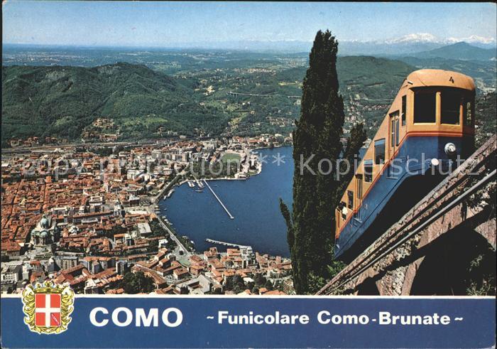 Brunate Como Funicolare Panorama