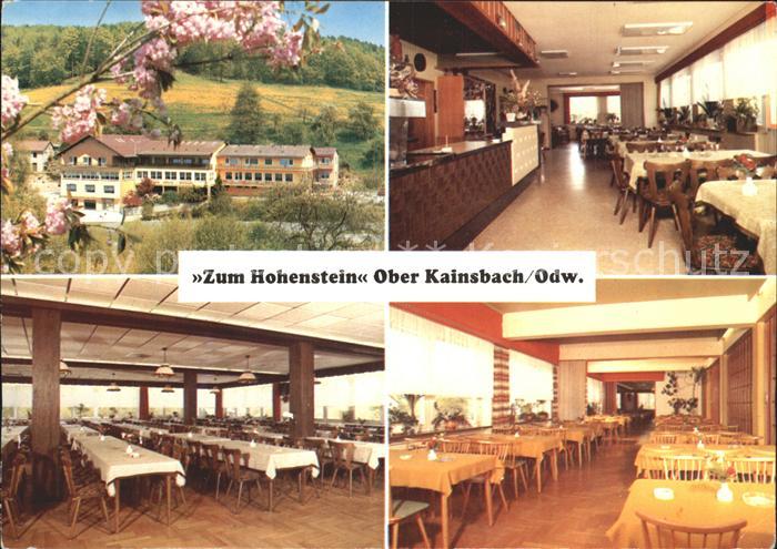 Ober-Kainsbach Gasthaus Cafe Pension Zum Hohenstein