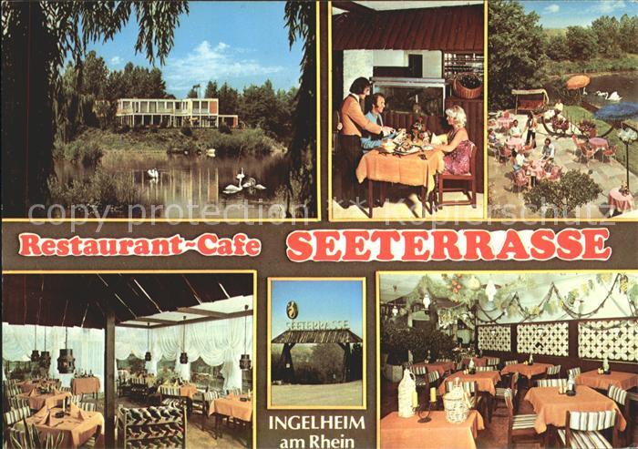 Ingelheim Rhein Restaurant Cafe Seeterrasse
