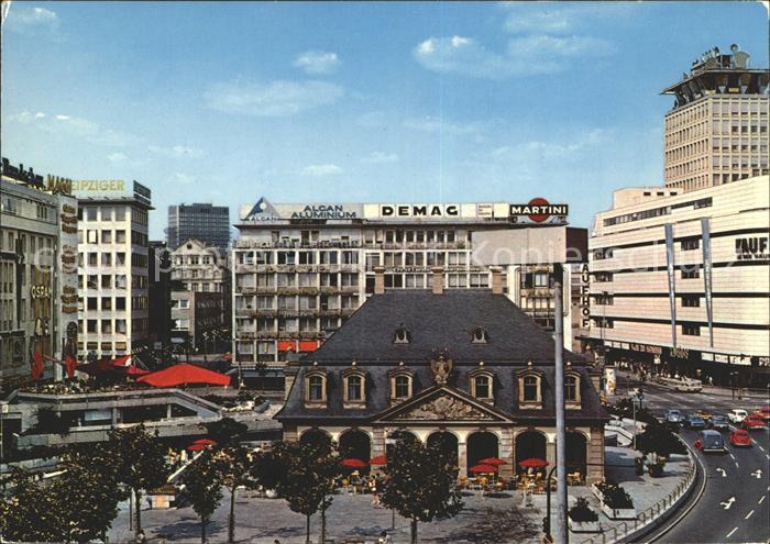 Frankfurt Main Hauptwache und Cafe Kranzler