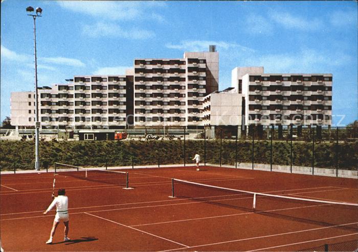 Dahme Ostseebad Appartementhaus Berolina Tennisplatz