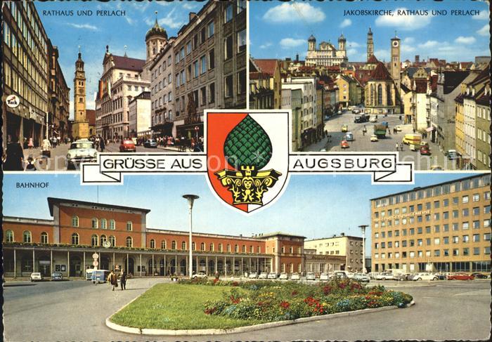 Augsburg Rathaus Perlach Jokobskirche