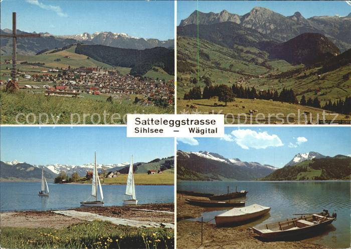 Sihlsee SZ Satteleggstrasse Wägital Einsiedeln