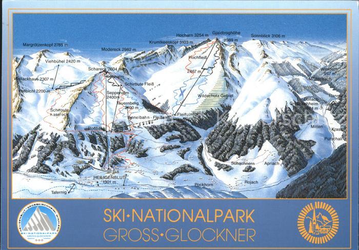 Grossglockner Ski Nationalpark Liftkarte