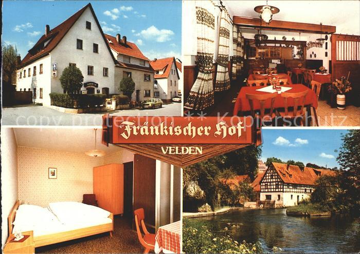 Velden Mittelfranken Gasthaus Fraenkischer Hof
