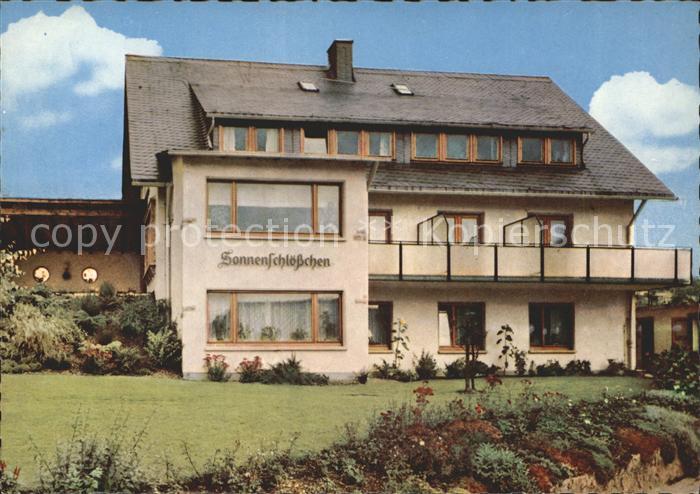 Willingen Sauerland Sonnenschloesschen Pension