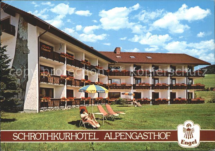 Oberstaufen Oberallgaeu Bayern Schrotkur Hotel Alpengasthof Engel