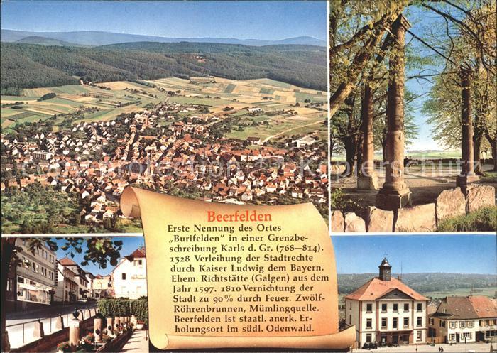Beerfelden Odenwald Fliegeraufnahme