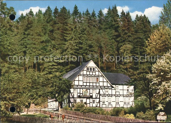 Latrop Sauerland Hotel Pension Zum Grubental Fachwerk