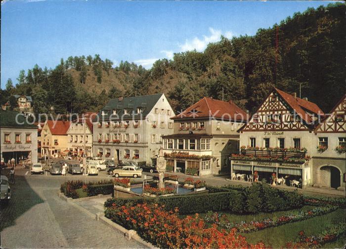 Bad Berneck Marktplatz Fichtelgebirge