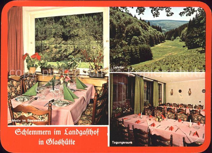 Laurenburg Landgasthof zum Lahntal Glashuettte