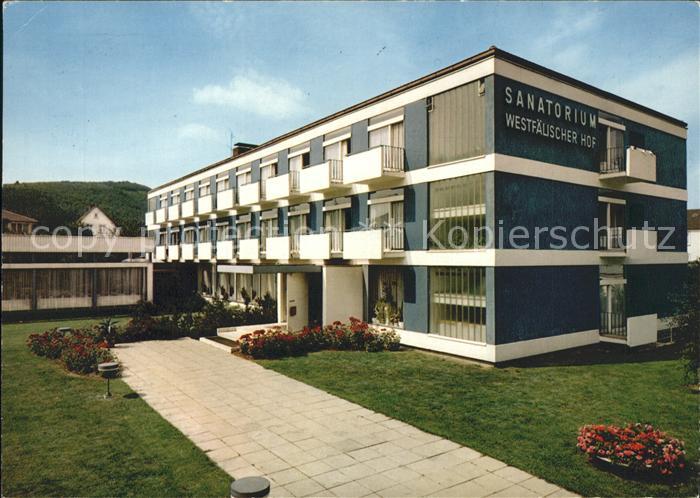 Bad Wildungen Sanatorium Westfaehlischer Hof