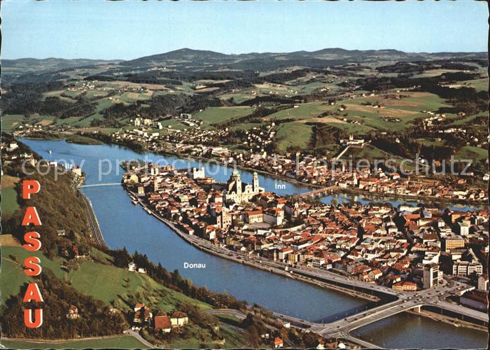 PAssAU Bayern Fliegeraufnahme