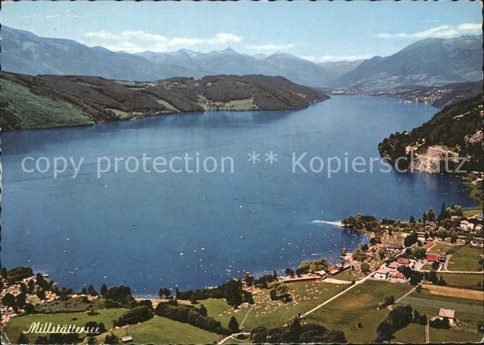 Millstaettersee Fliegeraufnahme