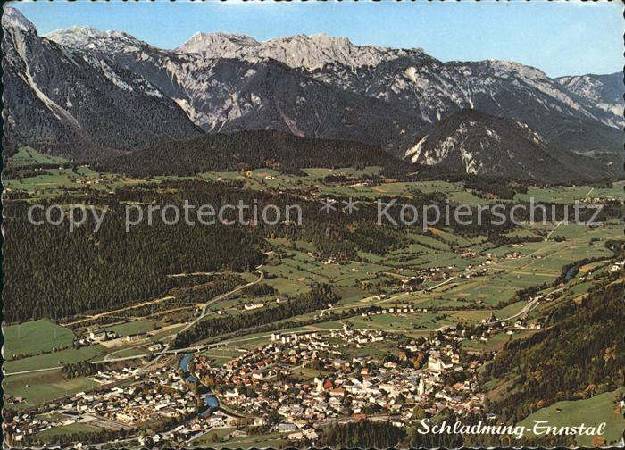 Schladming Obersteiermark Fliegeraufnahme