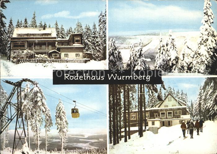Wurmberg Wuerttemberg Rodelhaus Seilbahn