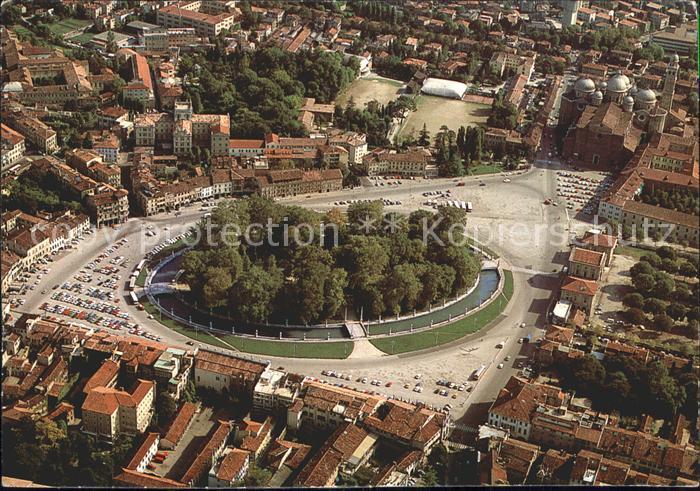 Padova Fliegeraufnahme Prato della Valle