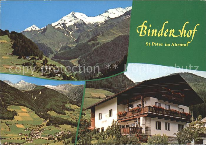St Peter Ahrntal Gasthaus Binderhof