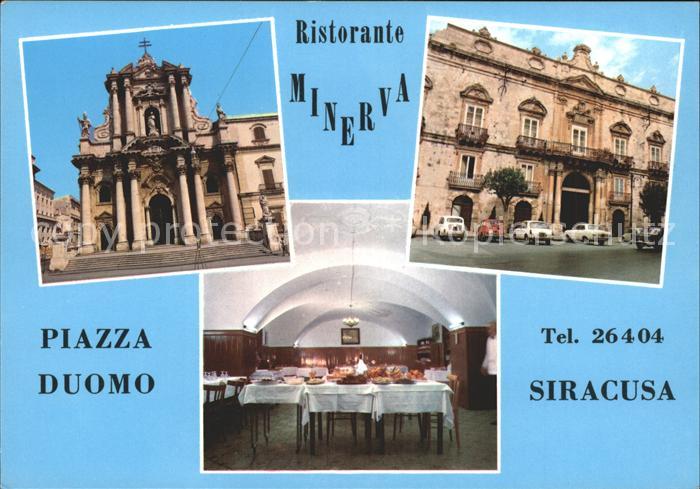 Siracusa Restaurant Minerva Piazza Duomo