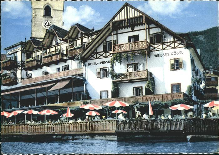 Wolfgangsee Restaurant Weisses Roessl