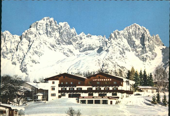 Kitzbuehel Tirol Hotel Restaurant Lutzen Berg