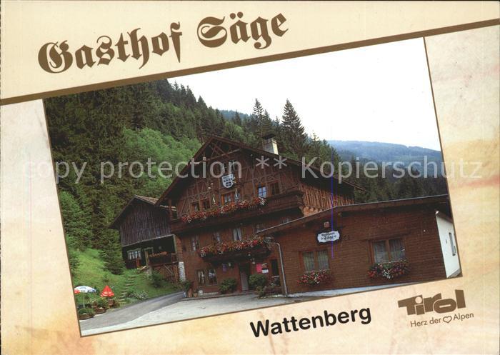 Wattenberg Tirol Gasthof Saege
