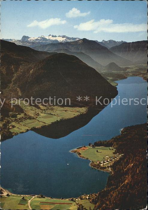 Grundlsee Steiermark Fliegeraufnahme Salzkammergut