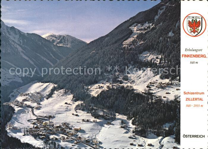Finkenberg Tirol Fliegeraufnahme