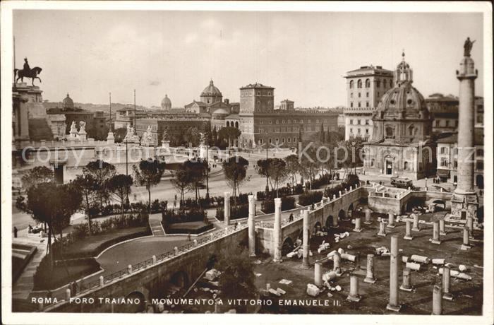 Roma Rom Foro Traiano Monumento Vittorio Emanuele II