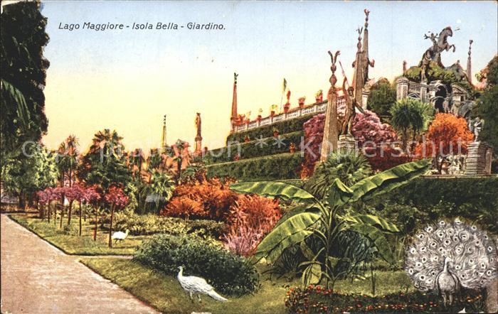 Isola Bella Lago Maggiore Giardino