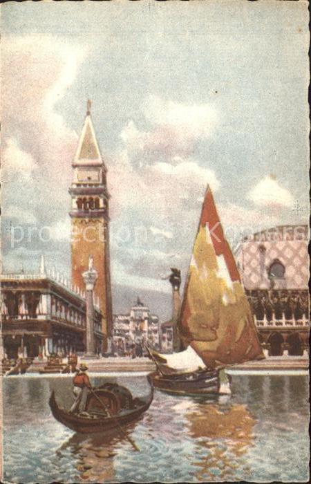 Venezia Venedig Piazzetta S Marco dalla Laguna