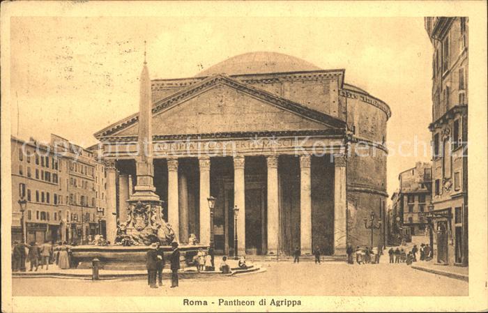 Roma Rom Pantheon di Agrippa