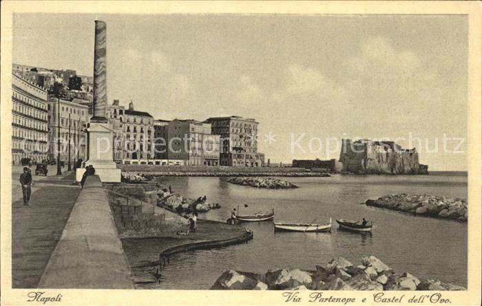 Napoli Neapel Partenope Castel Ovo