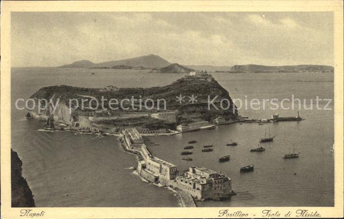 Napoli Neapel Posillipo Isola di Misida