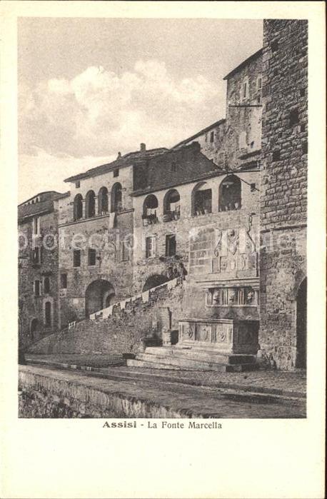 Assisi Umbria La Fonte Marcella