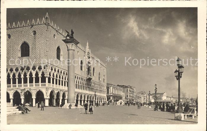 Venezia Venedig Palazzo Ducale Riva degli Schiavoni