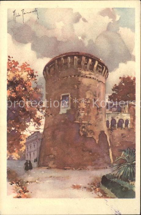 Vatikan Giardini Vaticani Torri Leonine