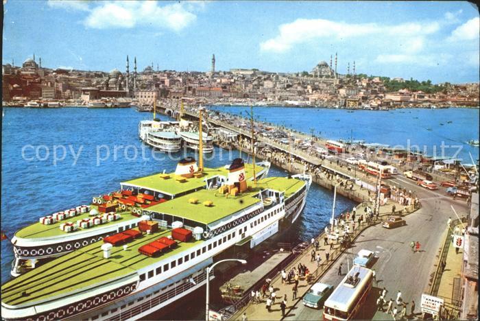Istanbul Constantinopel Galata Bruecke