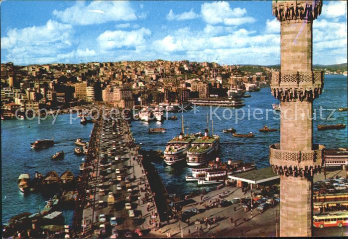 Istanbul Constantinopel Galata Bruecke