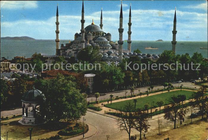 Istanbul Constantinopel Blaue Moschee Kaiser Wilhelm II