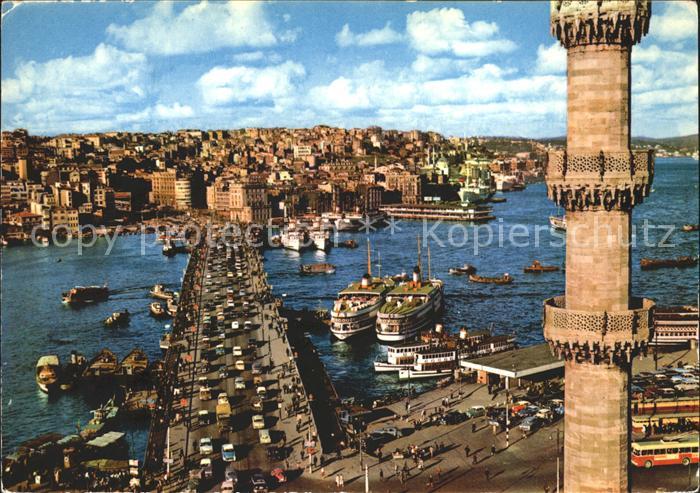 Istanbul Constantinopel Galata Bruecke