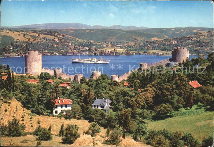 Istanbul Constantinopel Burg Bosphorus