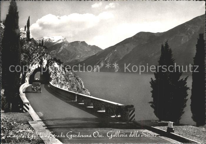Lago di Garda Strada Gardesana Occ Galleria delle Sirene