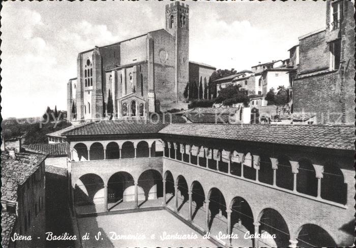 Siena Basilica di S Domenico Santuario di Santa Calerina