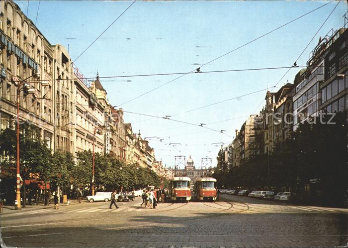 Praha Prahy Prague Wenzelsplatz