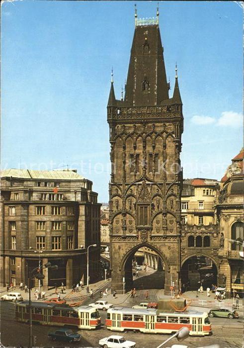 Praha Prahy Prague Pulverturm