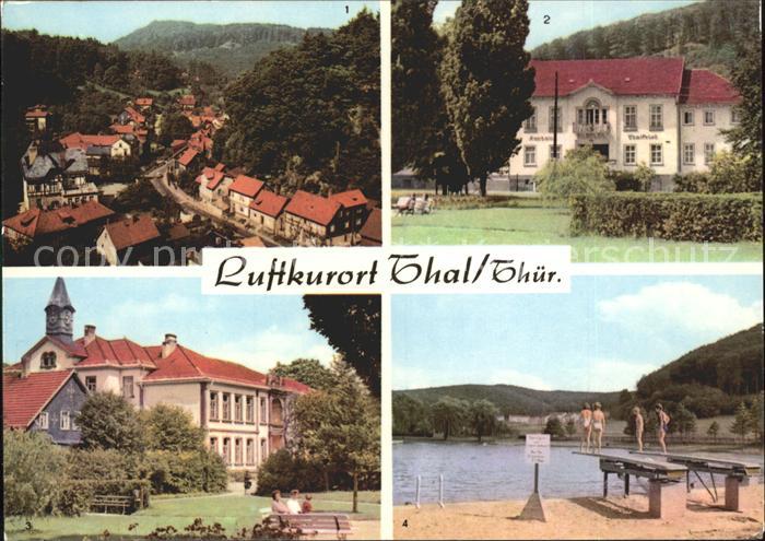 Thal Ruhla Kuranlagen Kurhaus Thalfried Freibad